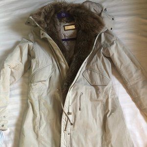 Massimo Dutti Parka with Removable Fur